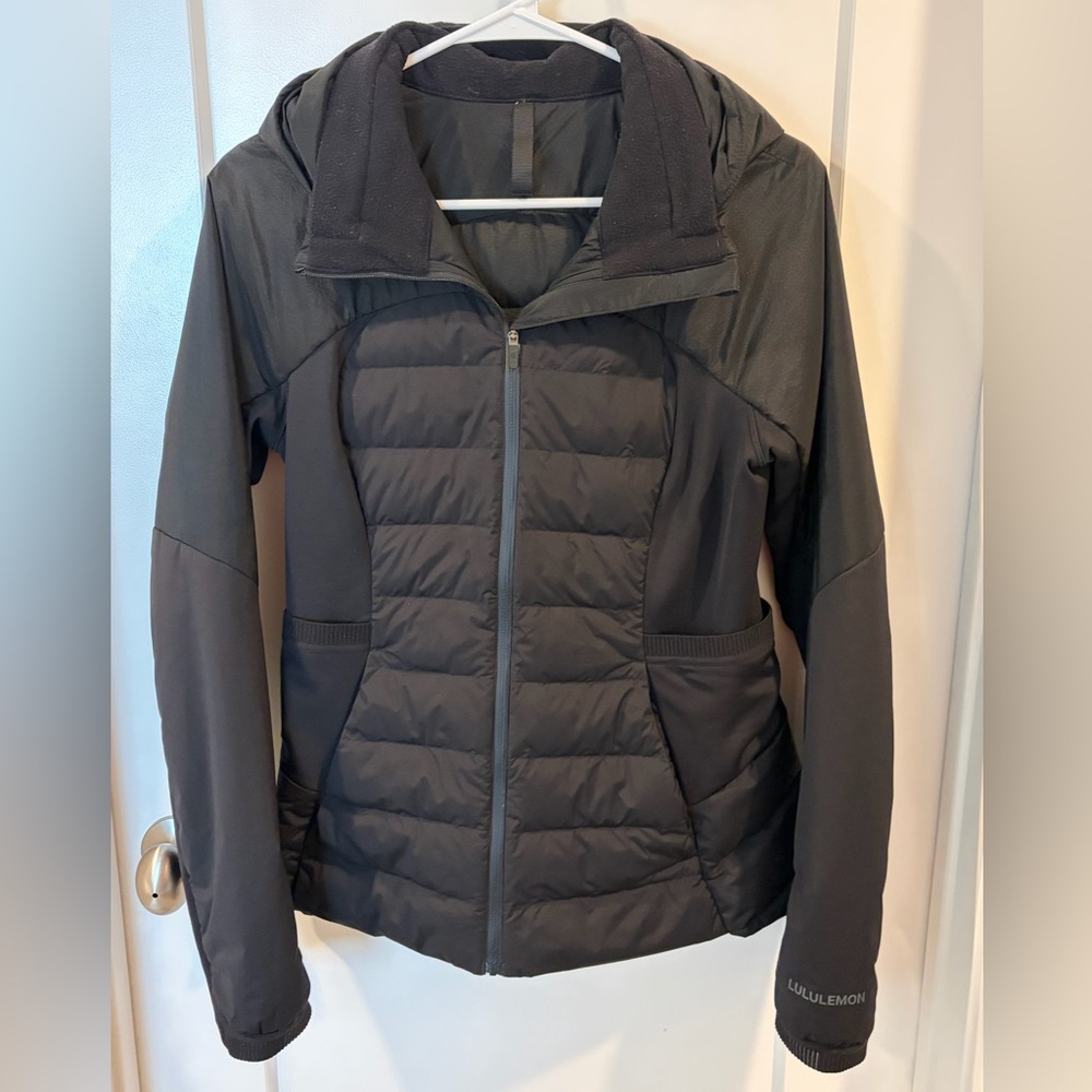 Lululemon Athletica Black Down with it All Puffer Jacket